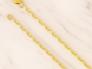 1.7MM GOLD FILLED ANCHOR CHAIN