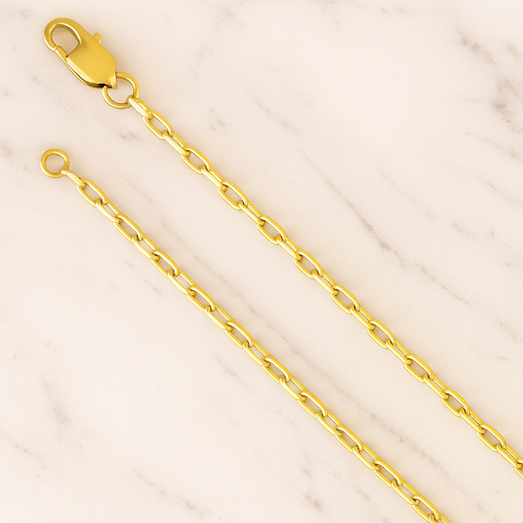 1.7MM GOLD FILLED ANCHOR CHAIN