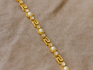 Pearl Floral Bracelet