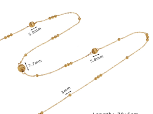 Luna Line Sweater Necklace